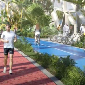 Dubaï sans voitures ? The Loop une piste cyclable climatisée de 93 km, alimentée par l&rsquo;énergie cinétique des cyclistes