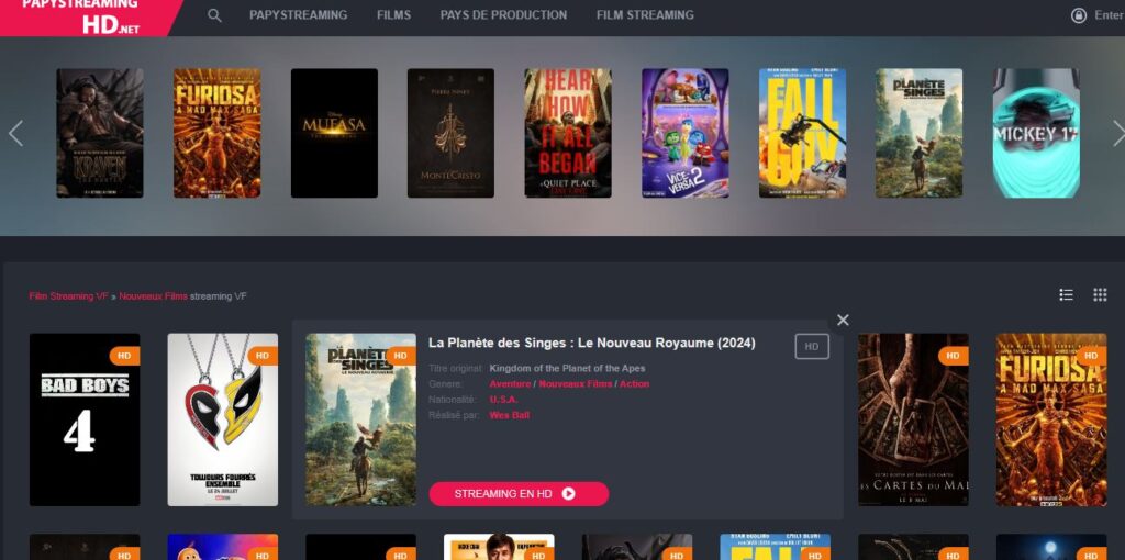 Papystreaming Le Stream En Vf Illimité Et Gratuit